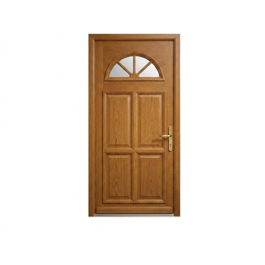 PORTE D ENTREE CHENE ARAGON poussant gauche