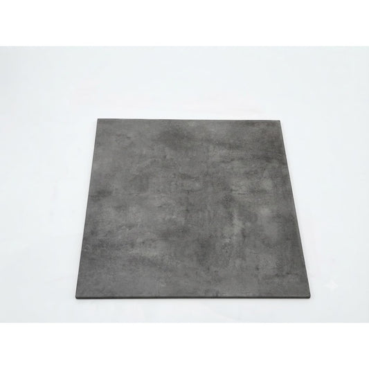 Cérame Emaillé béton Anthracite, Classe 4, 34 x 34 cm