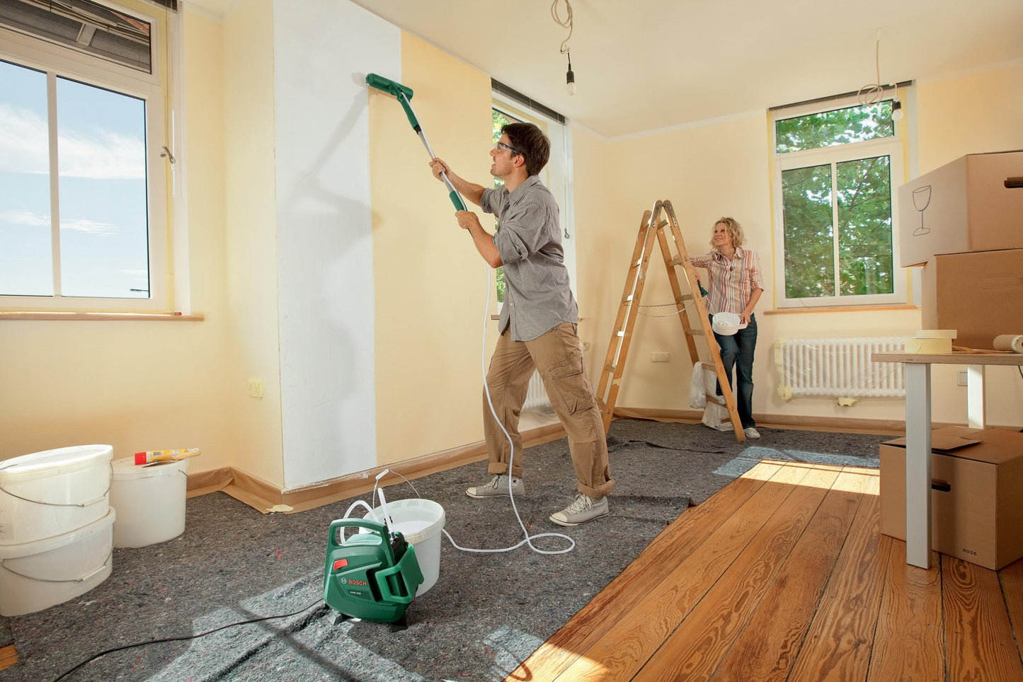 Rouleau de peinture électrique PPR 250 BOSCH