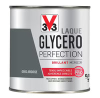 Laque Glycéro Perfection V33 Gris Ardoise Brillant Miroir 0,5L