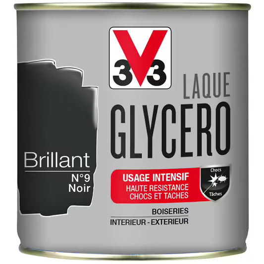 Laque Glycéro Perfection V33 Noir Brillant Miroir 0,5L