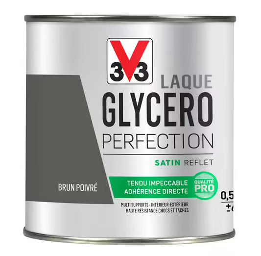 Laque Glycéro Perfection V33 Brun Poivré Satin 2L