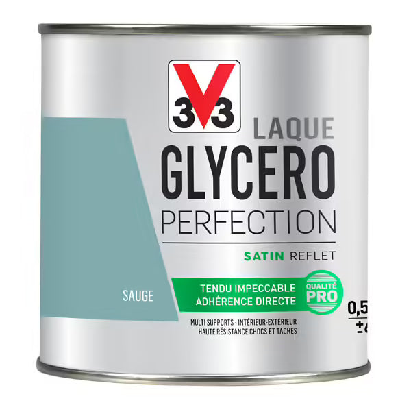 LAQUE GLYCERO SAUGE SATIN 2L
