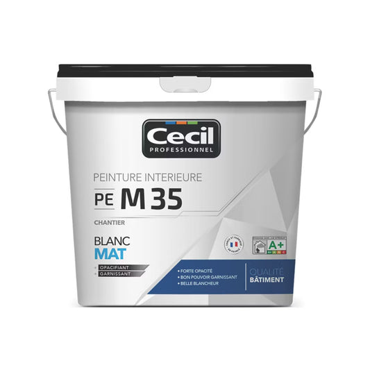 Peinture Chantier PE M35 Mat Cecil, 15 L