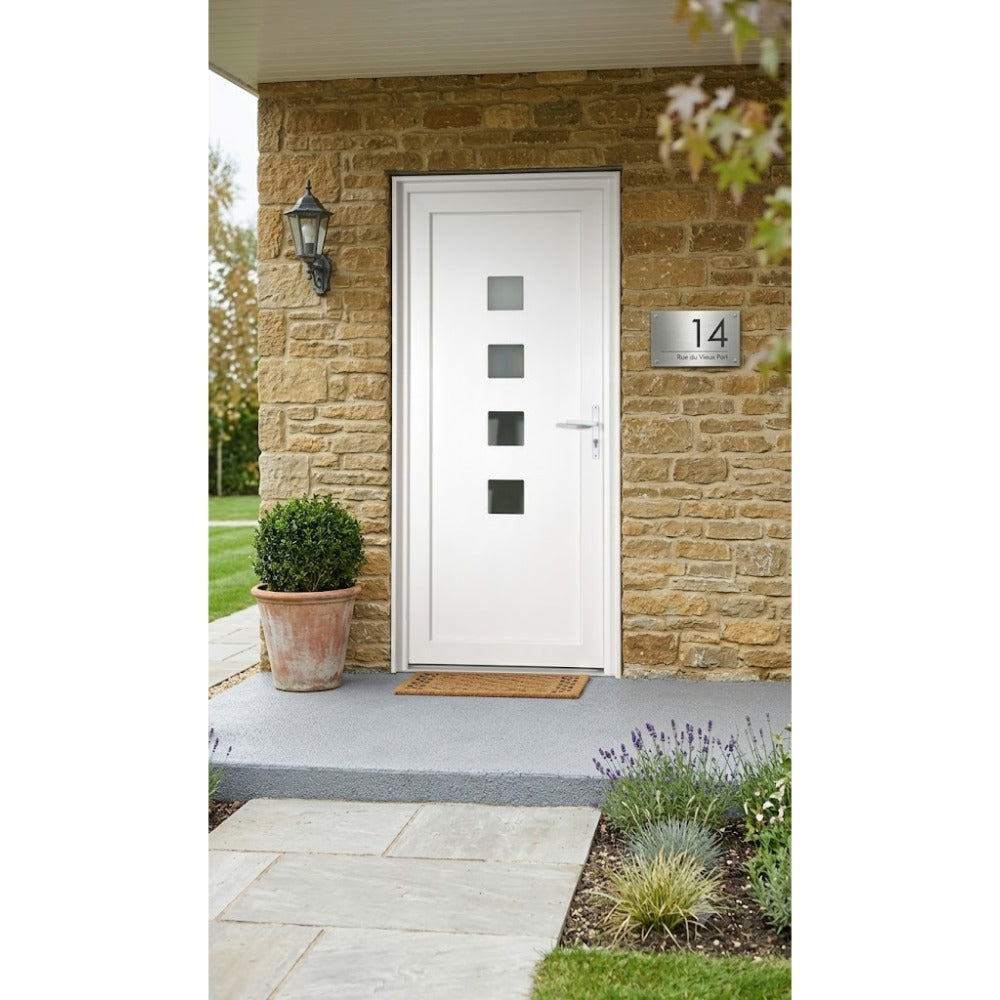 PORTE ENTREE PVC ARIA  poussant gauche