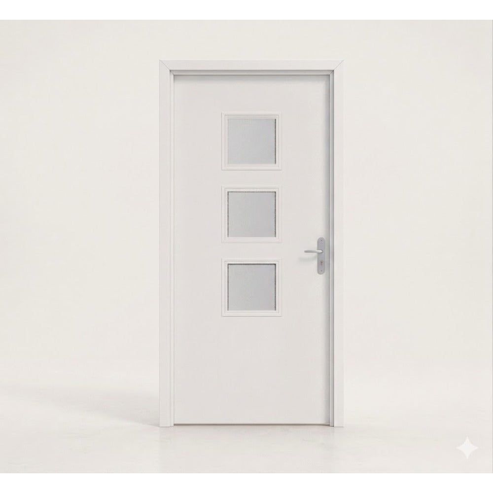 PORTE D ENTREE ACIER ARIA  poussant gauche