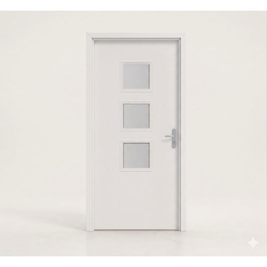 PORTE D ENTREE ACIER ARIA  poussant gauche
