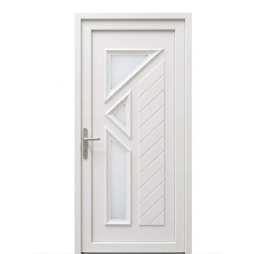 PORTE D ENTREE PVC HARMONY poussant droit