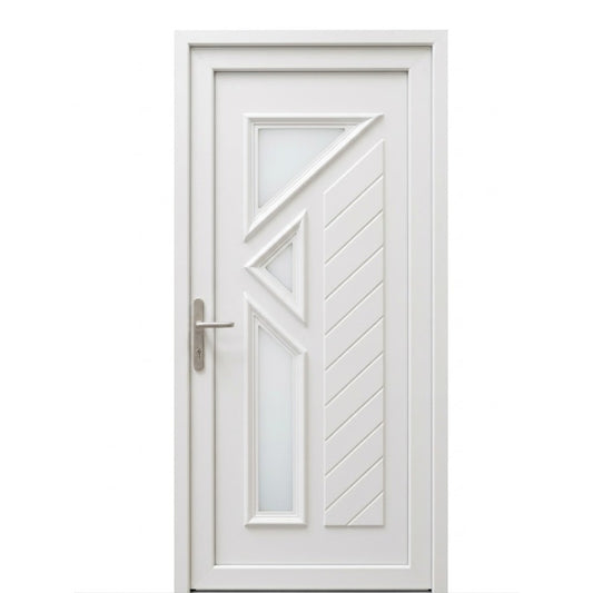 PORTE D ENTREE PVC HARMONY poussant droit
