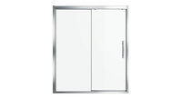 Paroi de Douche Extensible, Accès de Face, H 195 x l 150 cm, Ep 6 mm