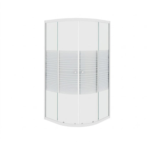Paroi de Douche Eco Baleares ¼ Cercle, H 190 x l 90 cm, Ep 9 mm